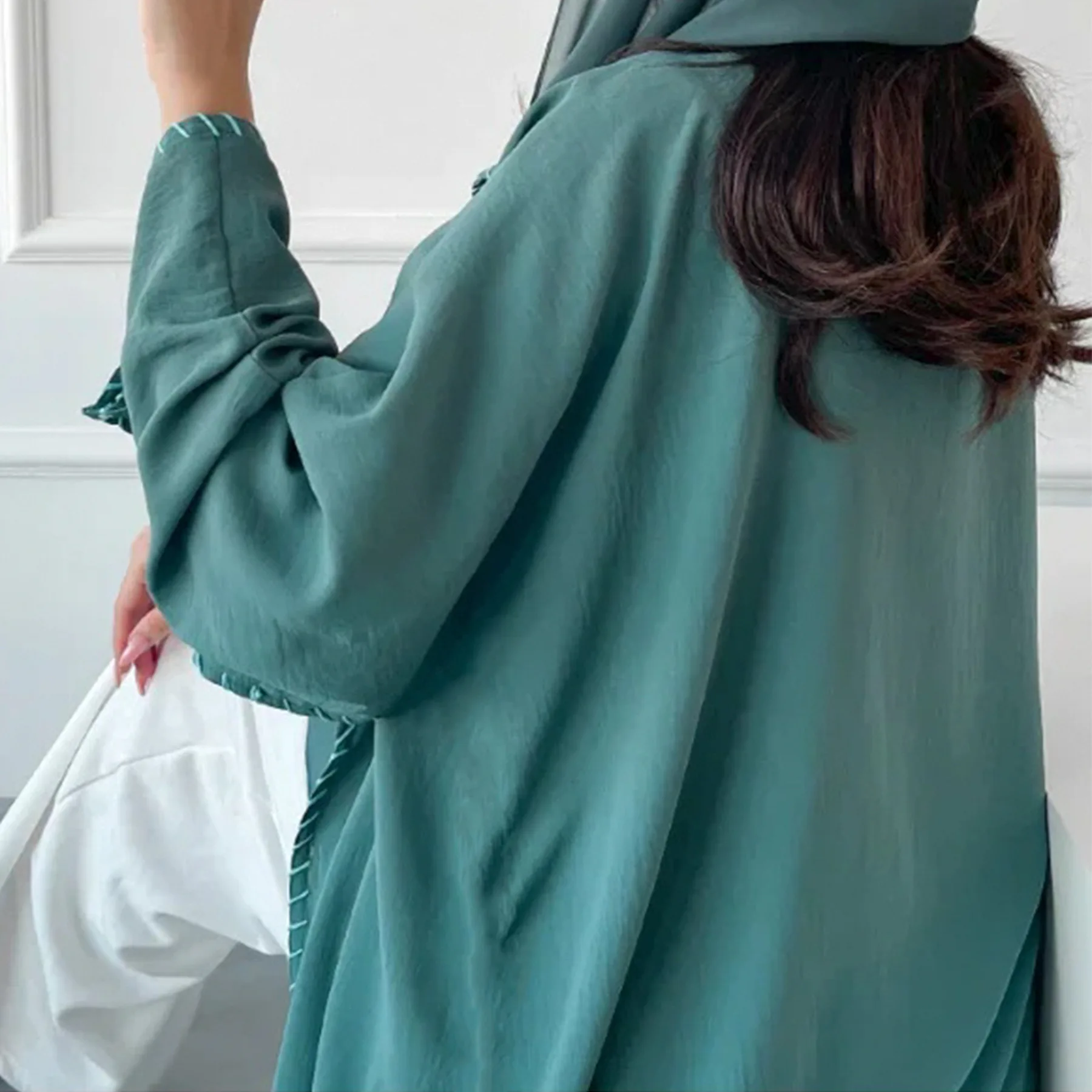 Embroidery Kebaya - Marokko Kimono Offene Abayas Luxus Dubai
