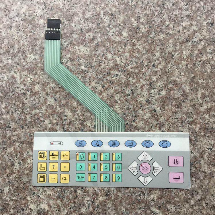 Embroidery Operator - Computerstickmaschine Bedienfeld Tastenfolie Tastatur