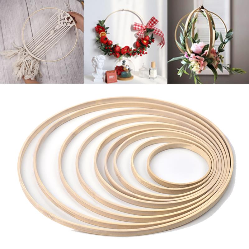 Embroidery Artwork - 1/5Pcs 8-33cm Holz DIY Handgemachten Catcher