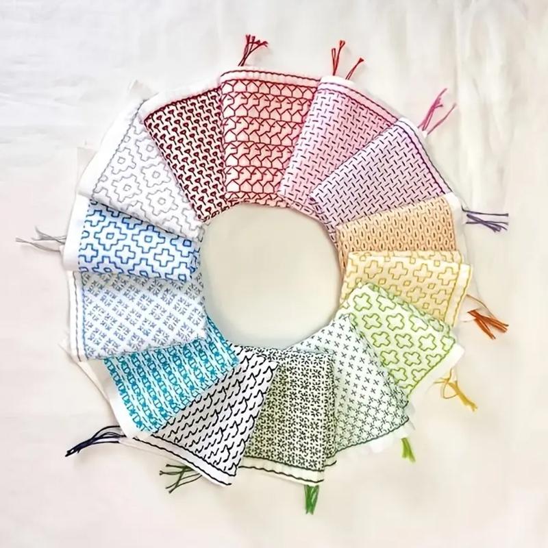 Embroidery Needles - 9/32 Stücke Faden Und Nadeln Denim