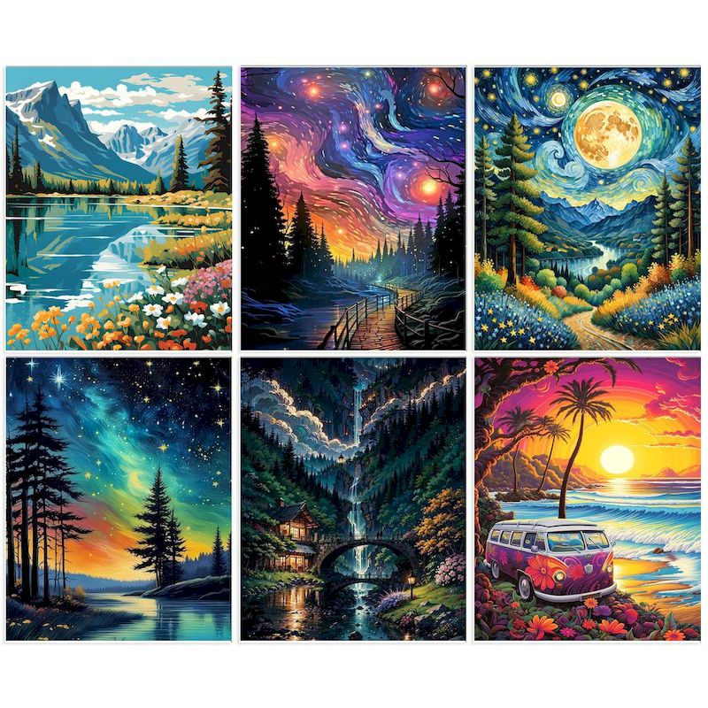 GATYZTORY 40x50cm Malen nach Z – Embroidery Translate Bewertung und Preis