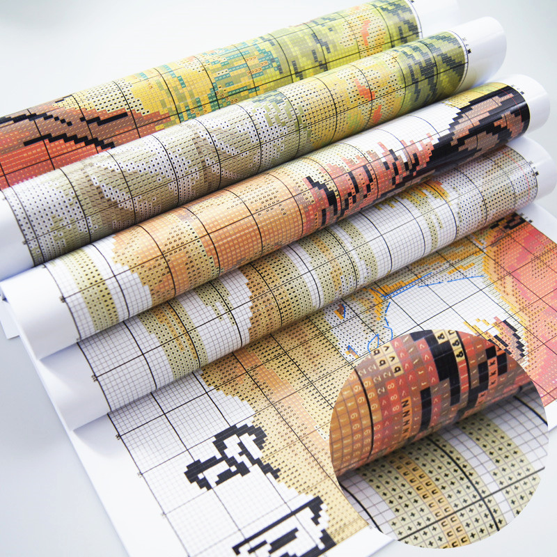 Die Küsten café Muster gezählt – Embroidery Job Bewertung und Preis