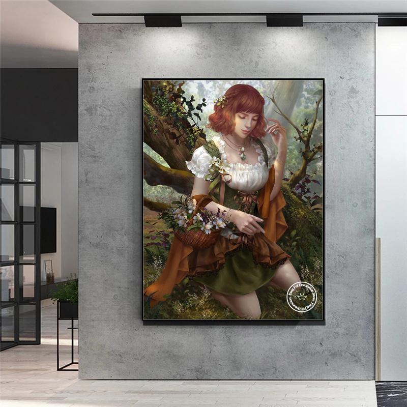 1 Stück rahmenloses Hoanglap-K – Embroidery Artwork Bewertung und Preis