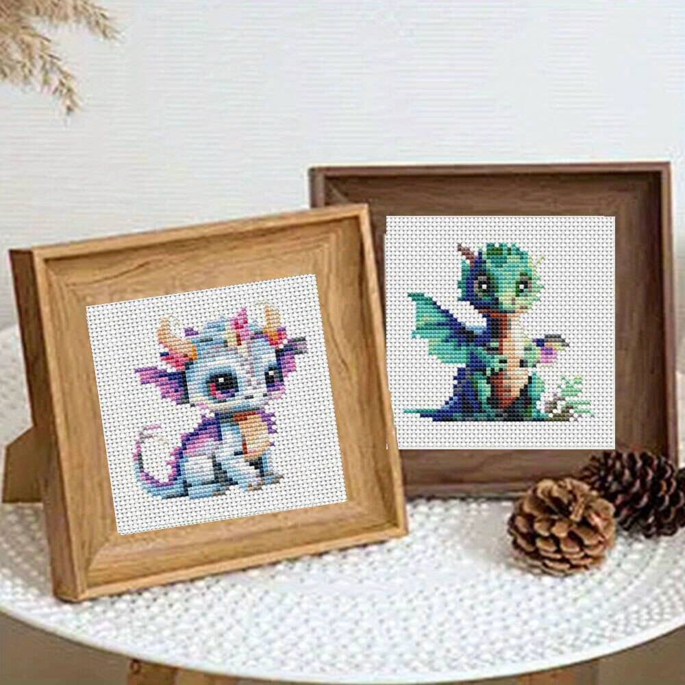 12Pcs Drachen Kreuz Stich 11CT – Embroidery Job Bewertung und Preis