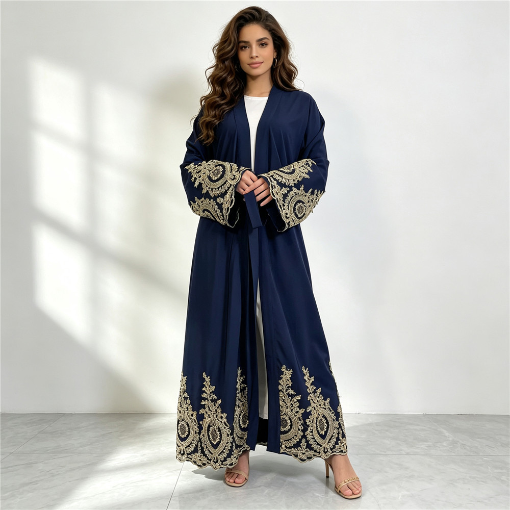 Neue Abaya Dubai Luxus Kimono  – Embroidery Kebaya Bewertung und Preis