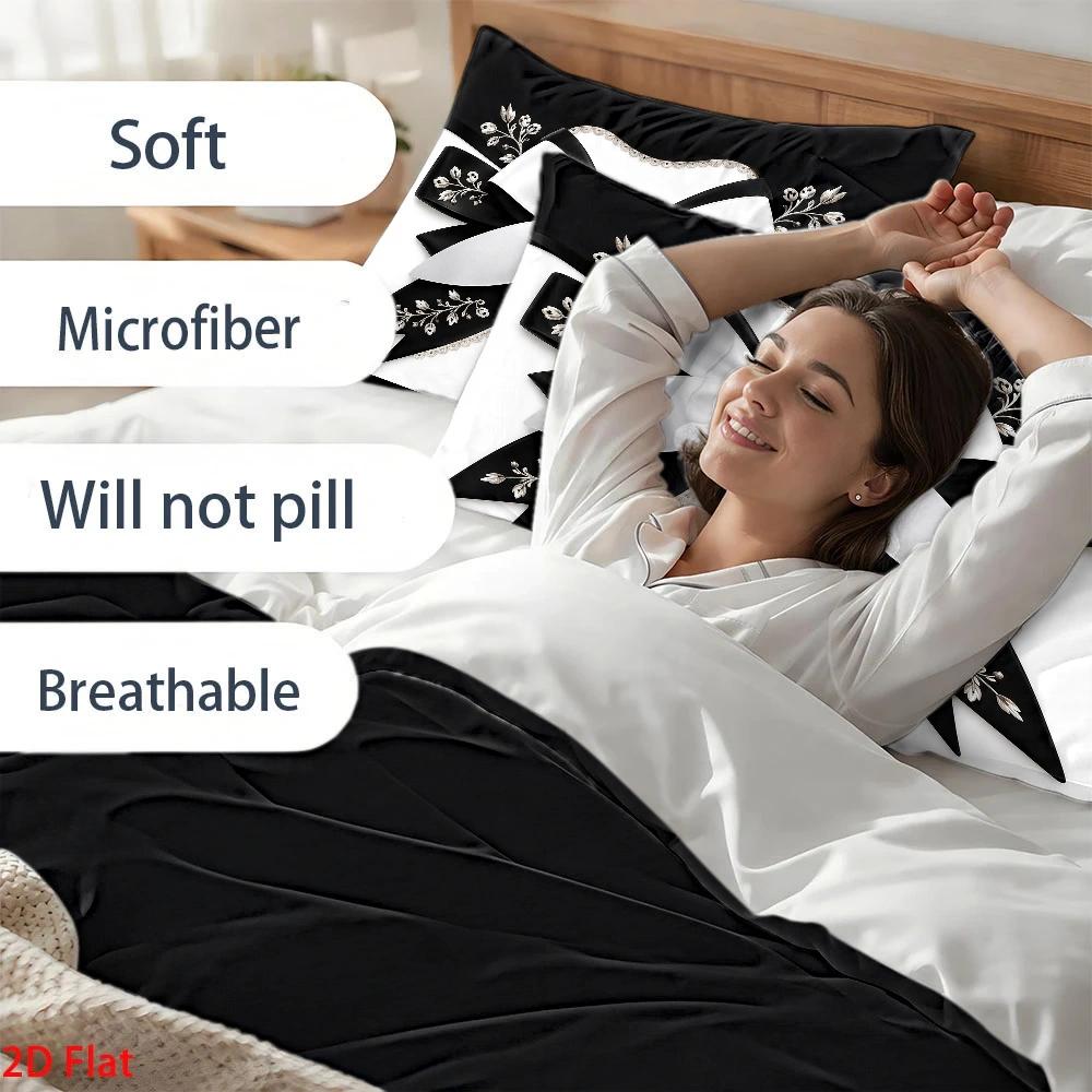 3-teiliges Bettwäsche-Set im L – Embroidery Quilt Cover Bewertung und Preis