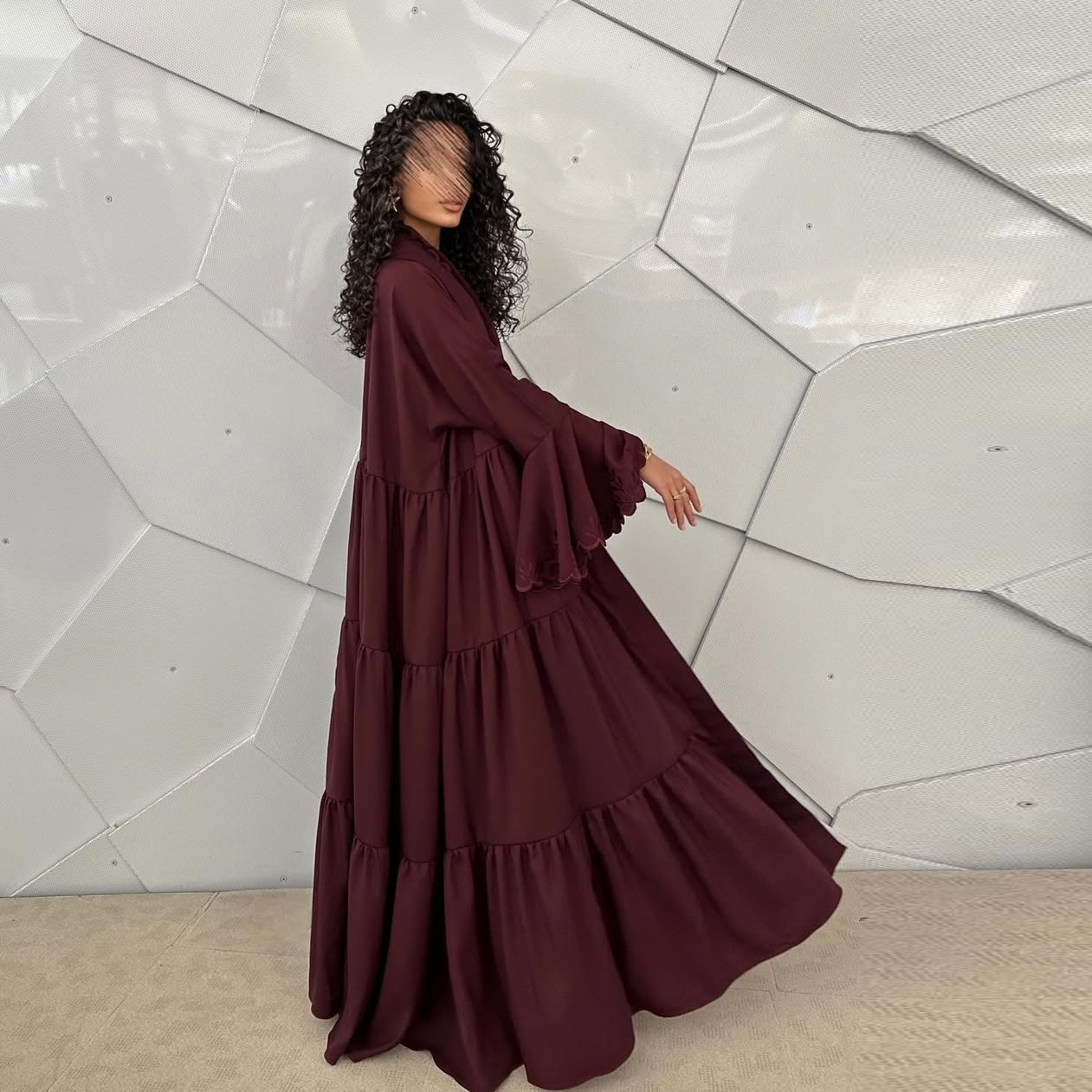 Muslimisches Hijab-Kleid für D – Embroidery Kebaya Bewertung und Preis