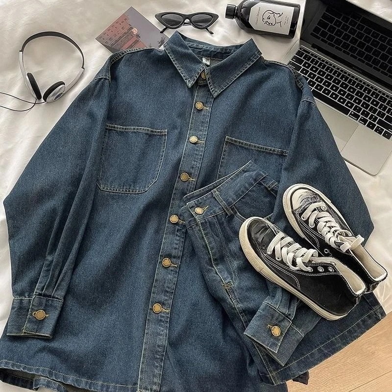 Y2K Denim-Rock-Set: Vintage Ja – Embroidery A Bewertung und Preis
