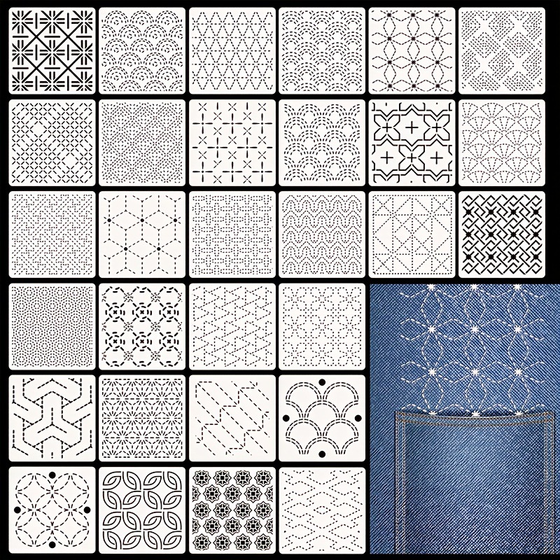 30 Stück Stickvorlagen, DIY-St – Embroidery Ideas Bewertung und Preis