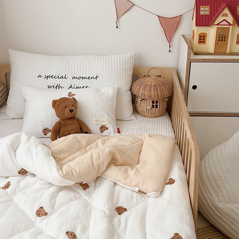 Baby Winterdecke Kinder Baumwo – Embroidery Quilt Cover Bewertung und Preis