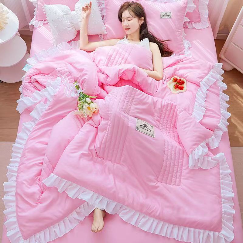 1/3Pc Koreanische Prinzessin R – Embroidery Quilt Cover Bewertung und Preis