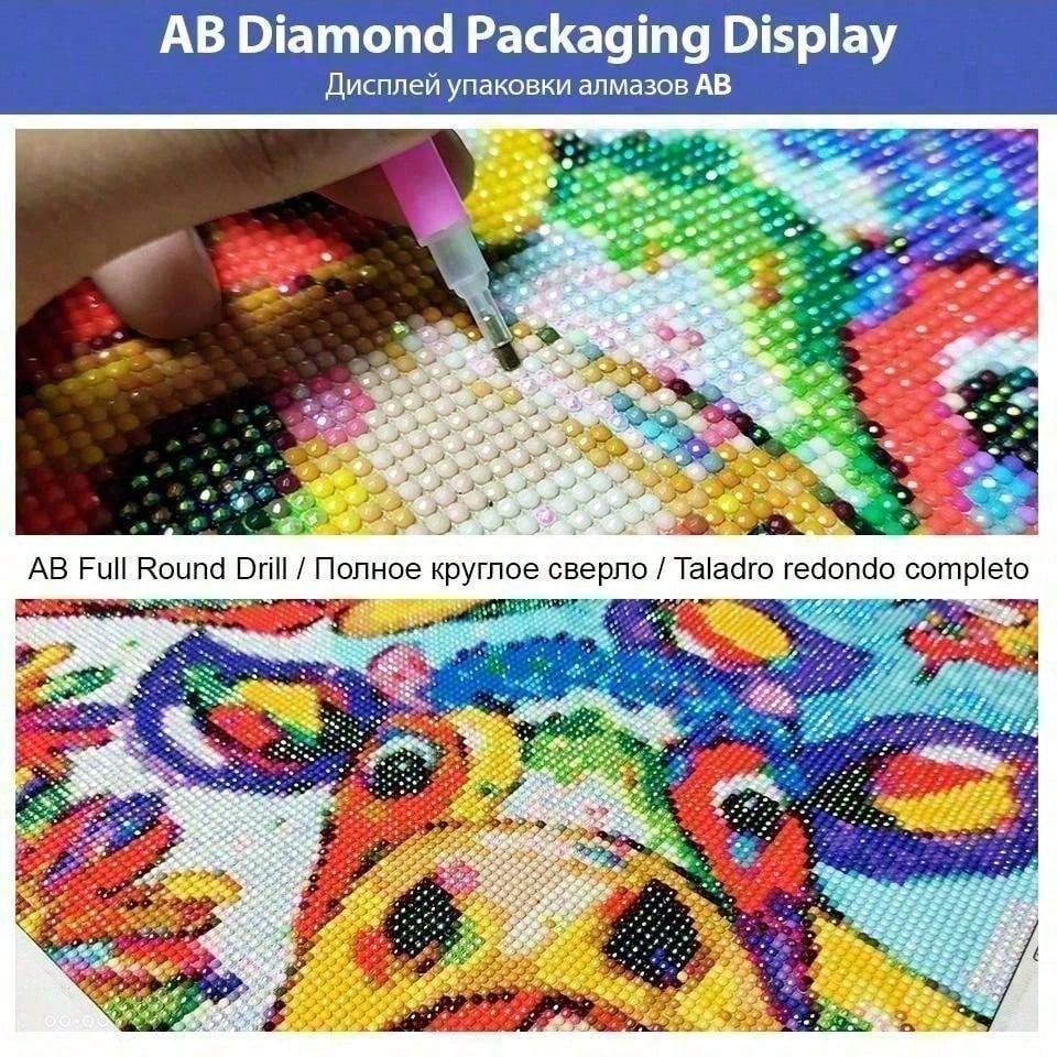 1 Stück - Potdemiel-5D-DIY - B – Embroidery Translate Bewertung und Preis