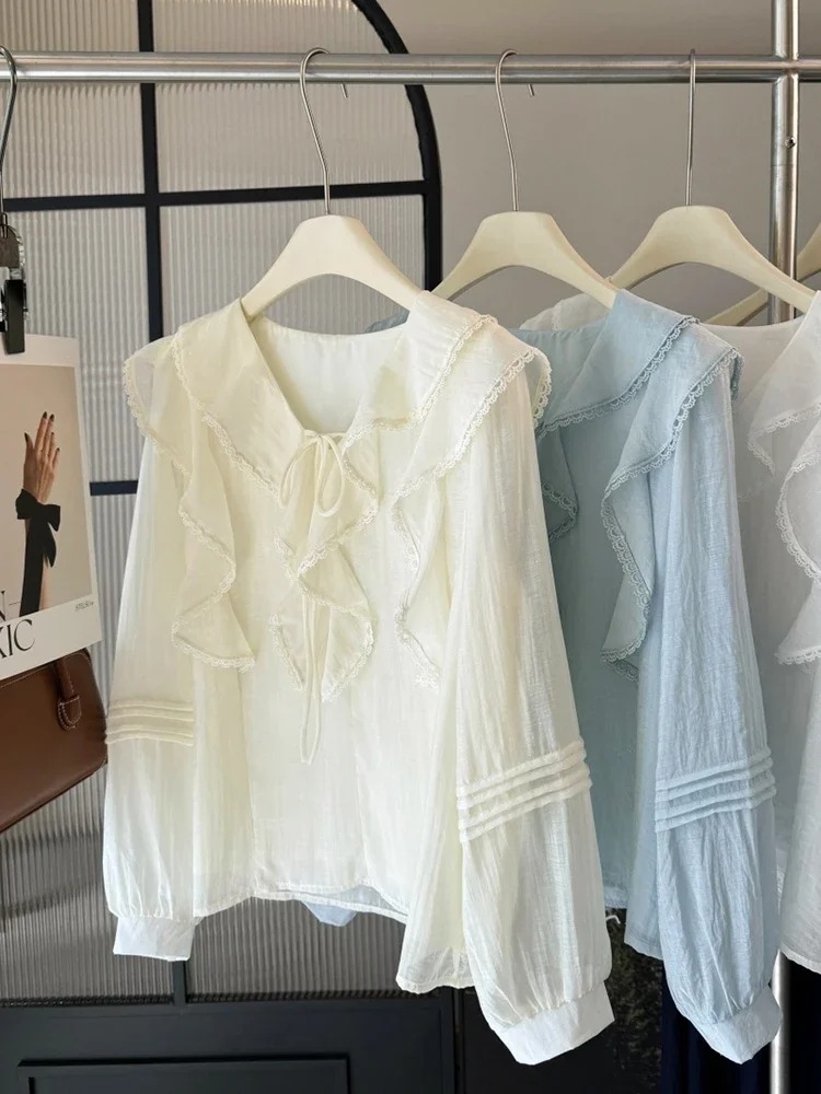 Französische V-Ausschnitt Blus – Embroidery A Bewertung und Preis