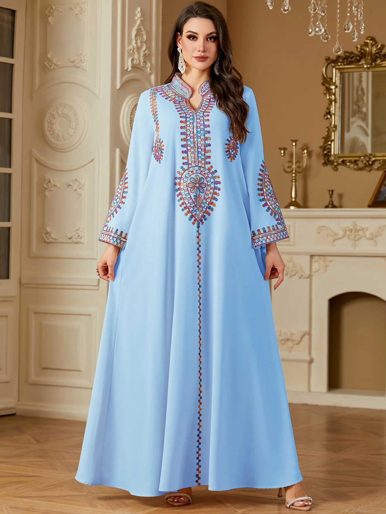 Eid Besticktes Partykleid Dame – Embroidery Kebaya Bewertung und Preis