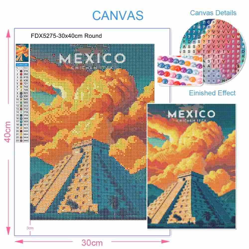 VIVID GEM 5D DIY Plants vs. Zo – Embroidery Vs Cross Stitch Bewertung und Preis